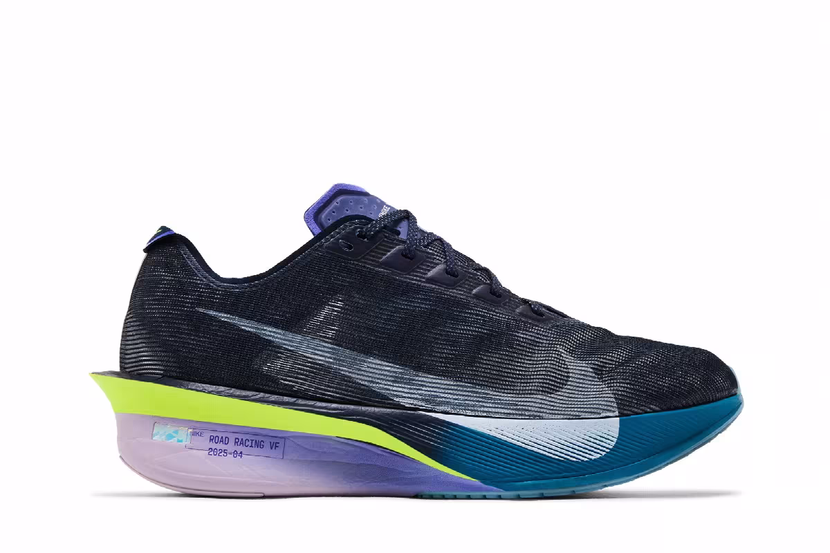 Nike Vaporfly 4 Obsidian/Persian Violet/Green Abyss/White, view 2