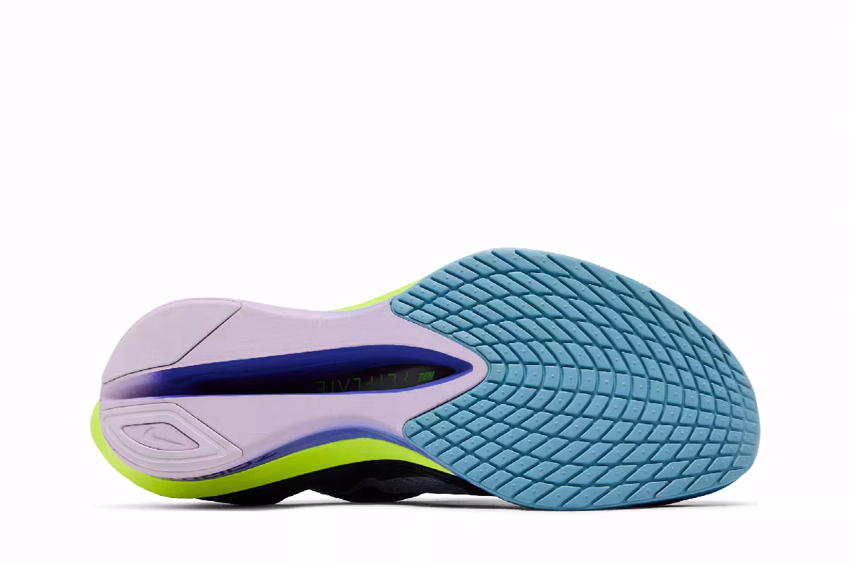 Nike Vaporfly 4 Obsidian/Persian Violet/Green Abyss/White, view 5