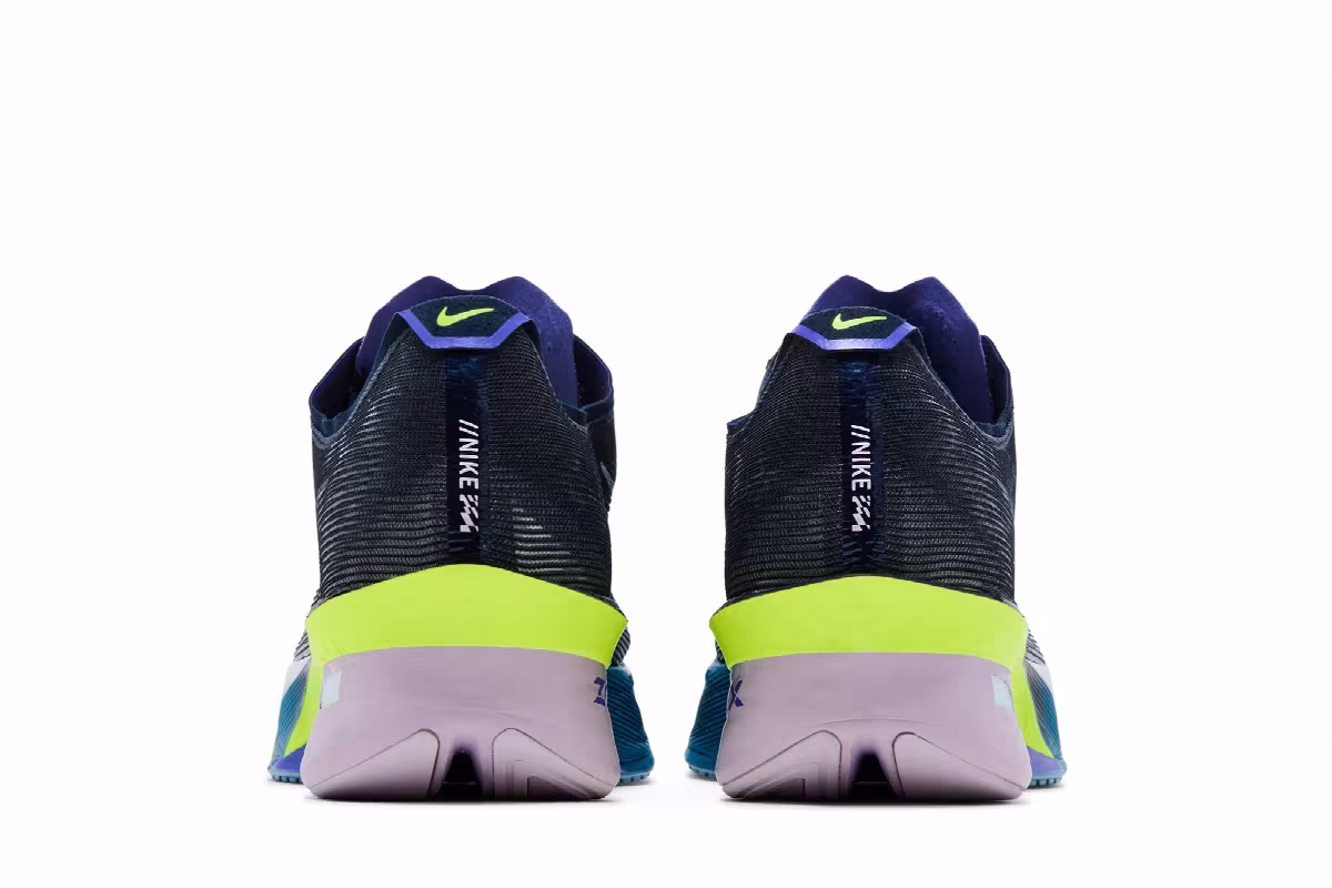 Nike Vaporfly 4 Obsidian/Persian Violet/Green Abyss/White, view 7