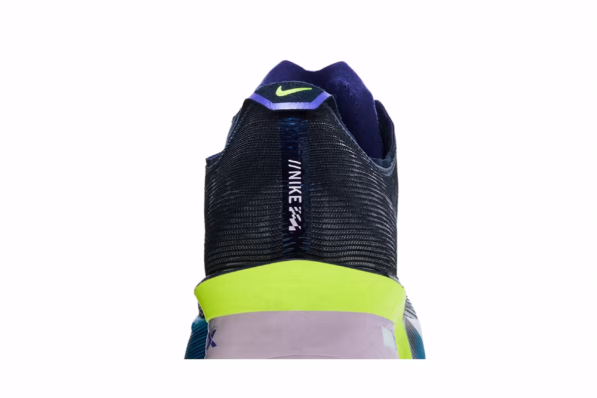 Nike Vaporfly 4 Obsidian/Persian Violet/Green Abyss/White, view 8