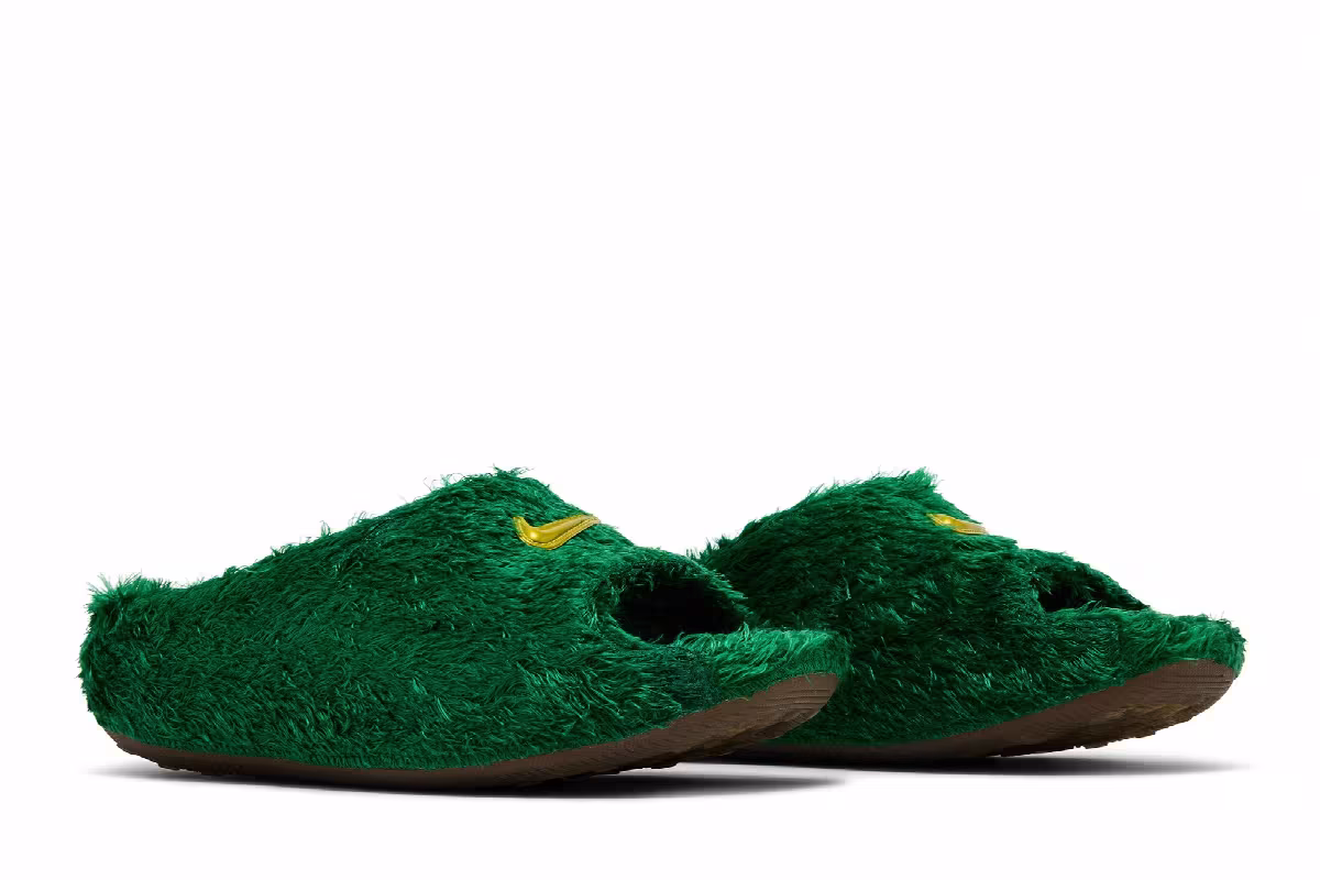 .SWOOSH x Nike ReactX Rejuven8 Slide Touch Grass - Kelly Green, view 9