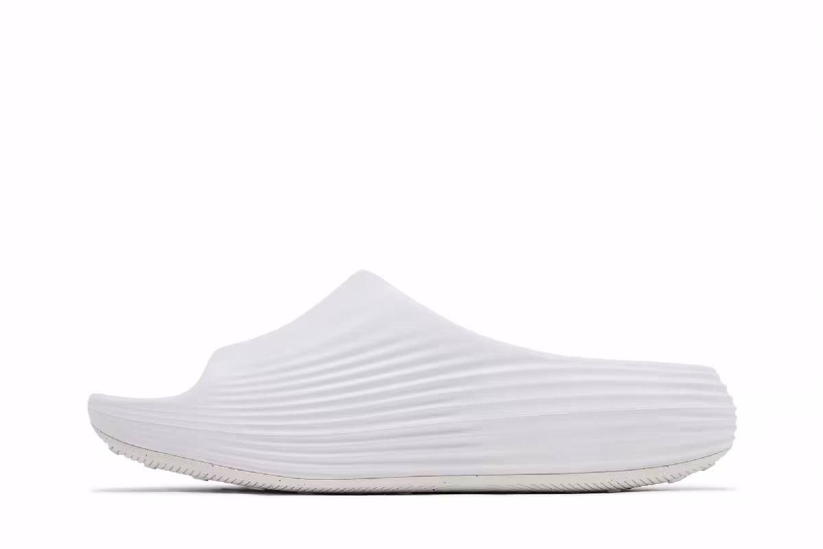 Nike ReactX Rejuven8 Slide Summit White, view 4