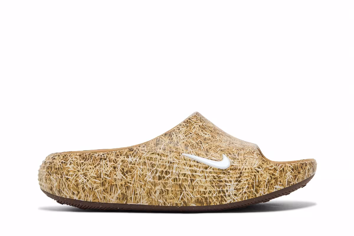 .SWOOSH x Nike ReactX Rejuven8 Slide Touch Grass - Wheat, view 2