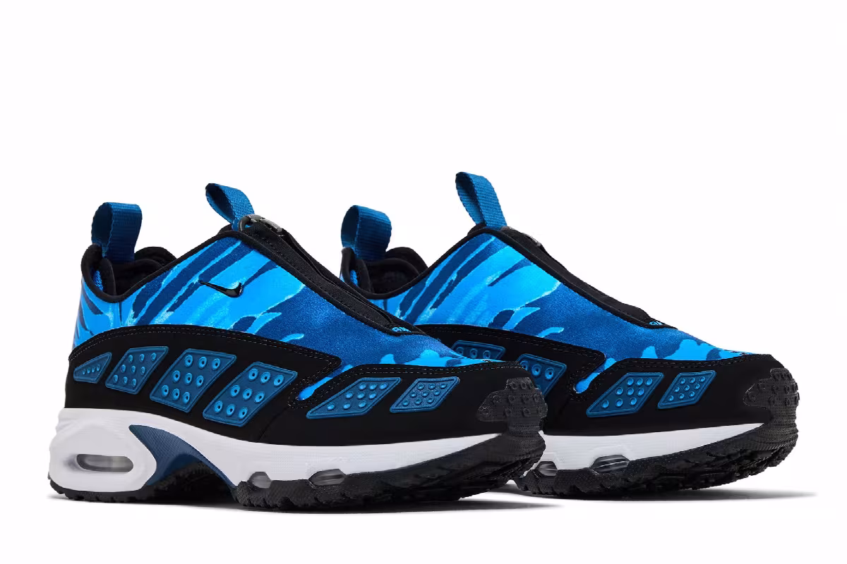 Nike Women's Air Sunder Max Photo Blue Camo, view 9