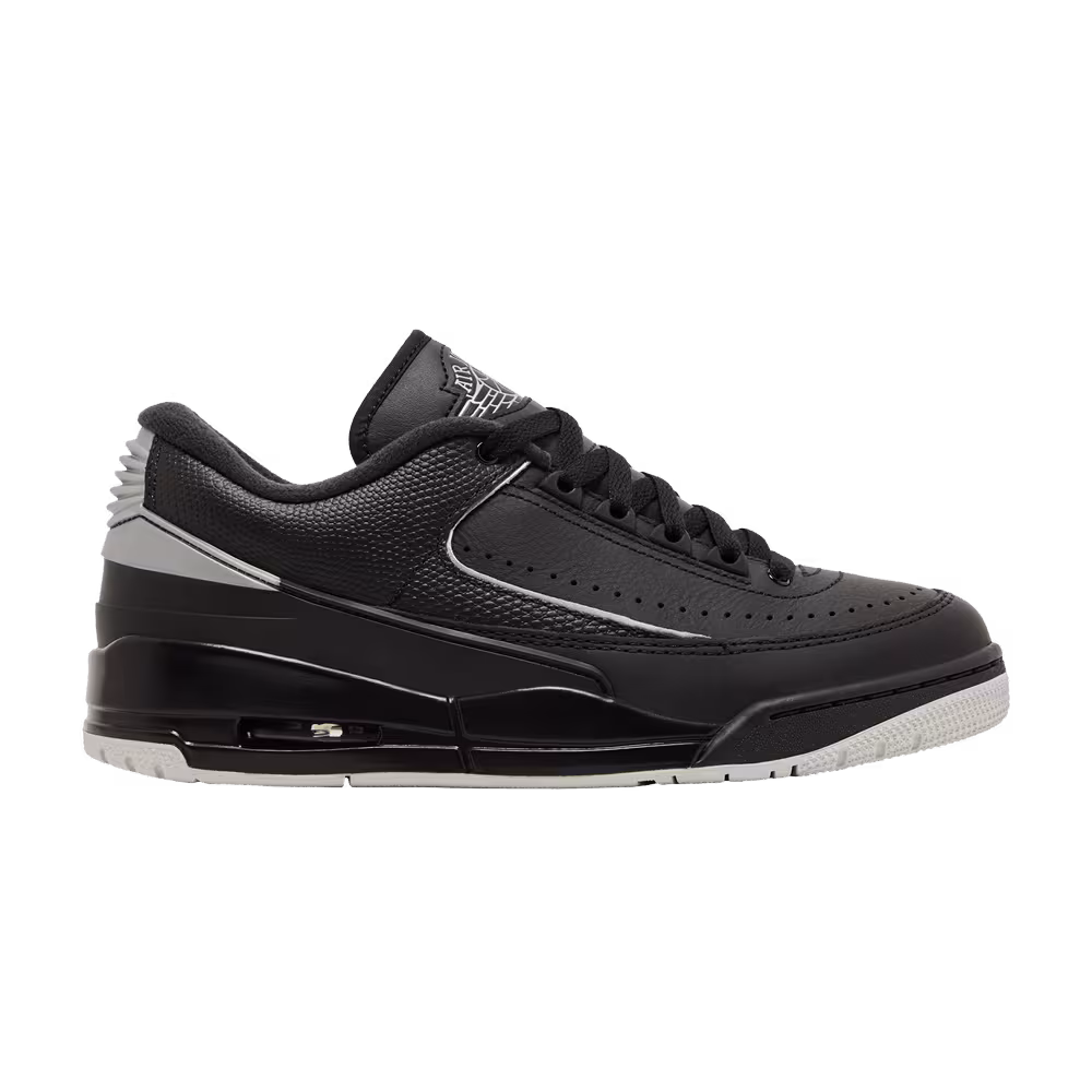Air Jordan 2/3 Black Metallic Silver