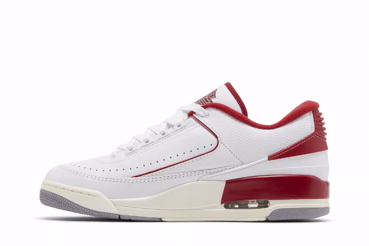 Air Jordan 2/3 White Varsity Red, view 4