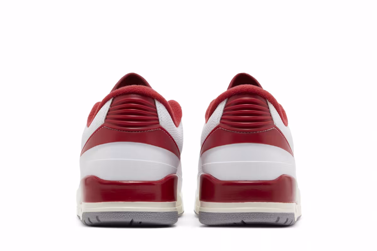Air Jordan 2/3 White Varsity Red, view 7