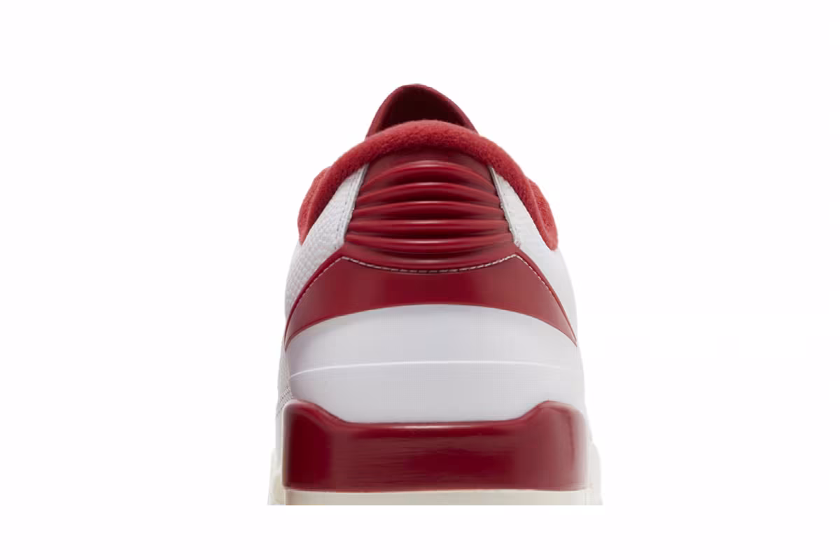Air Jordan 2/3 White Varsity Red, view 8