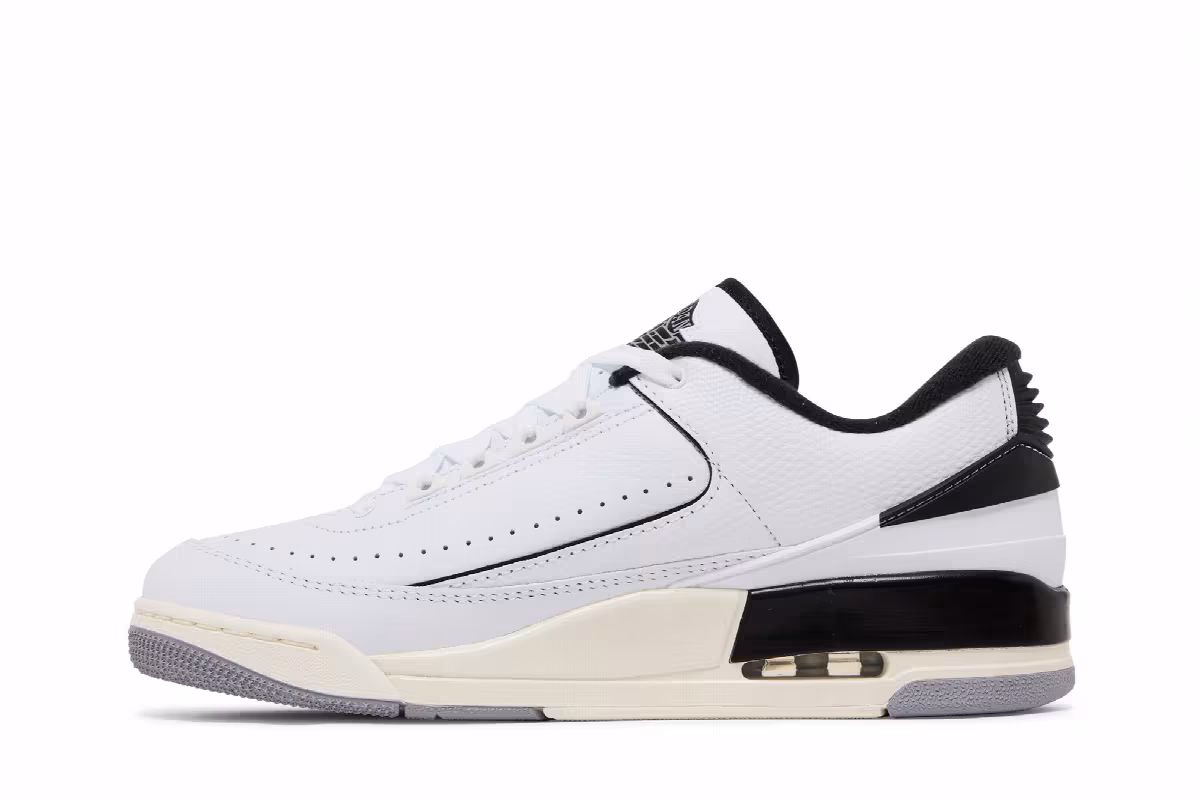 Air Jordan 2/3 White Black, view 4