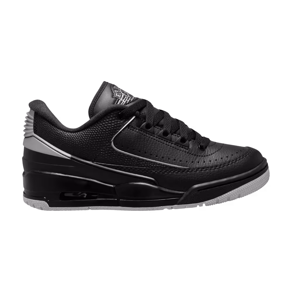 Air Jordan 2/3 GS Black Metallic Silver