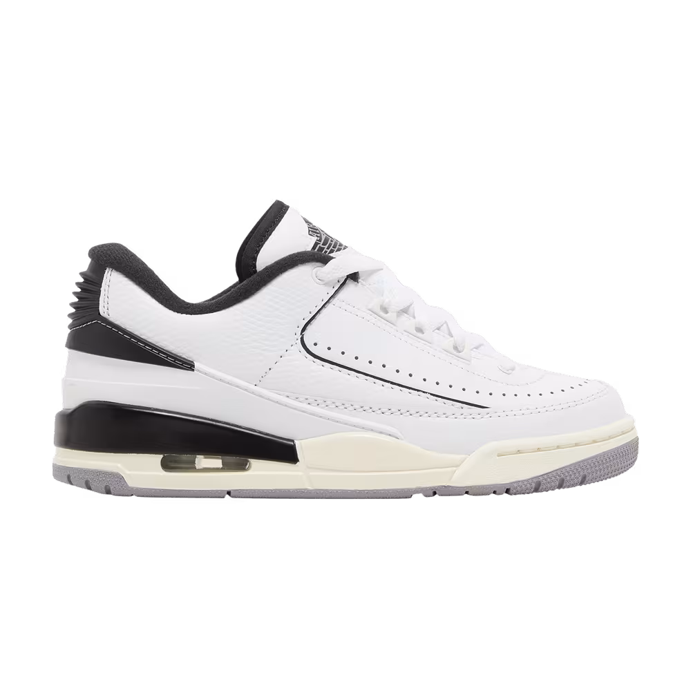 Air Jordan 2/3 GS White Black