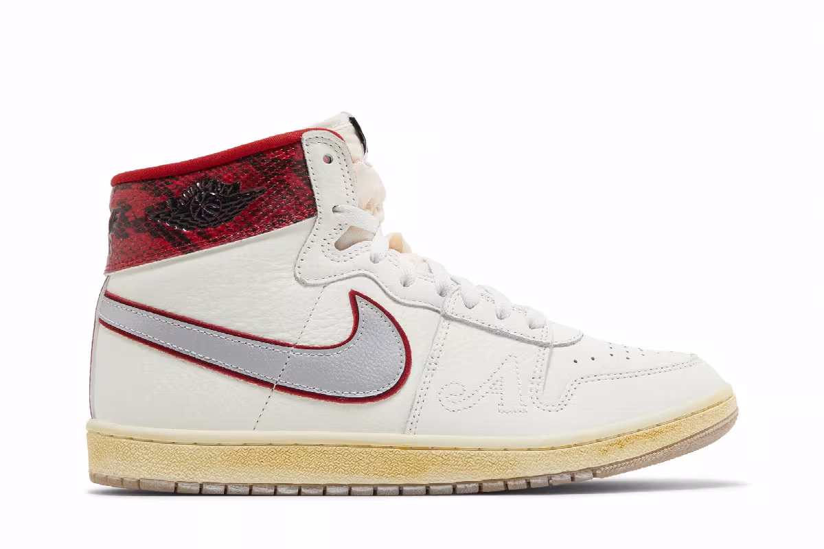 Awake NY x Air Jordan Jordan Air Ship PE SP University Red, view 2