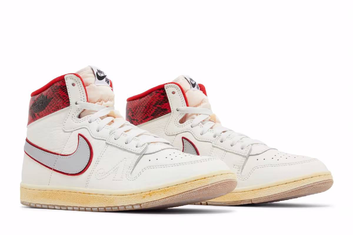 Awake NY x Air Jordan Jordan Air Ship PE SP University Red, view 9