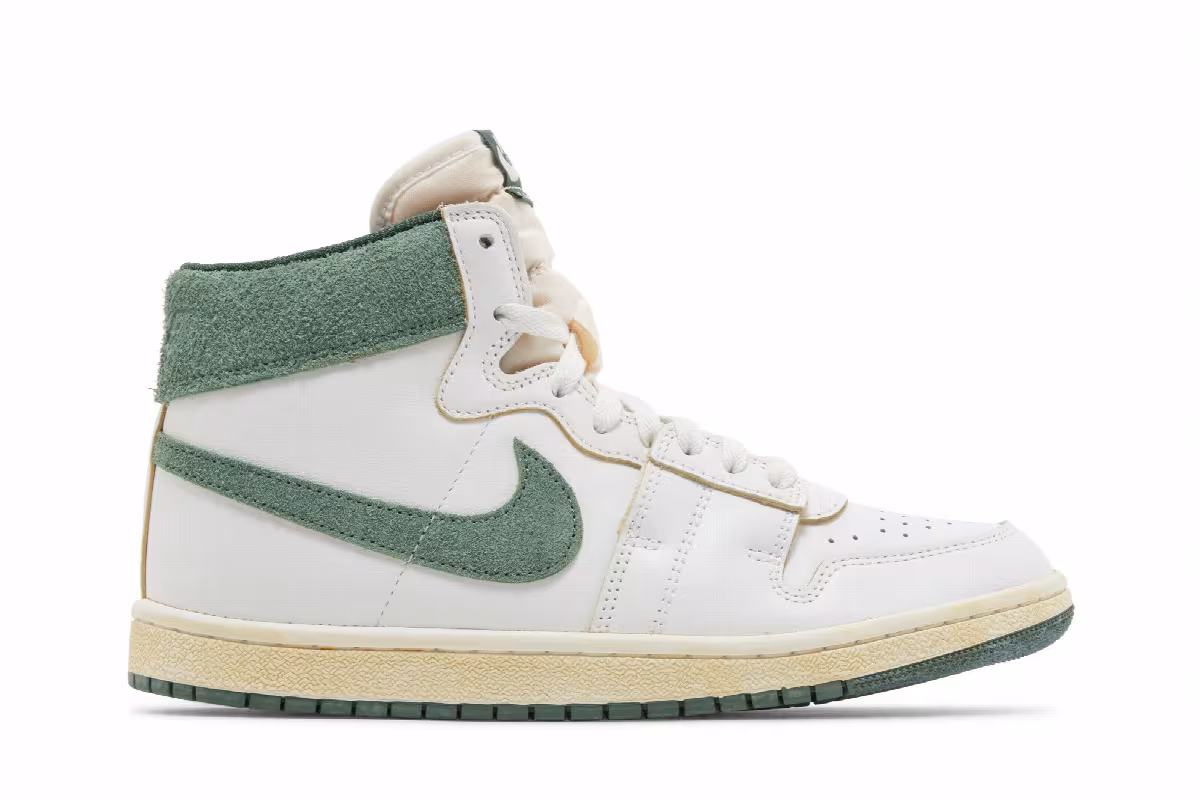 A Ma Maniére x Air Jordan Jordan Air Ship PE SP Green Stone, view 2