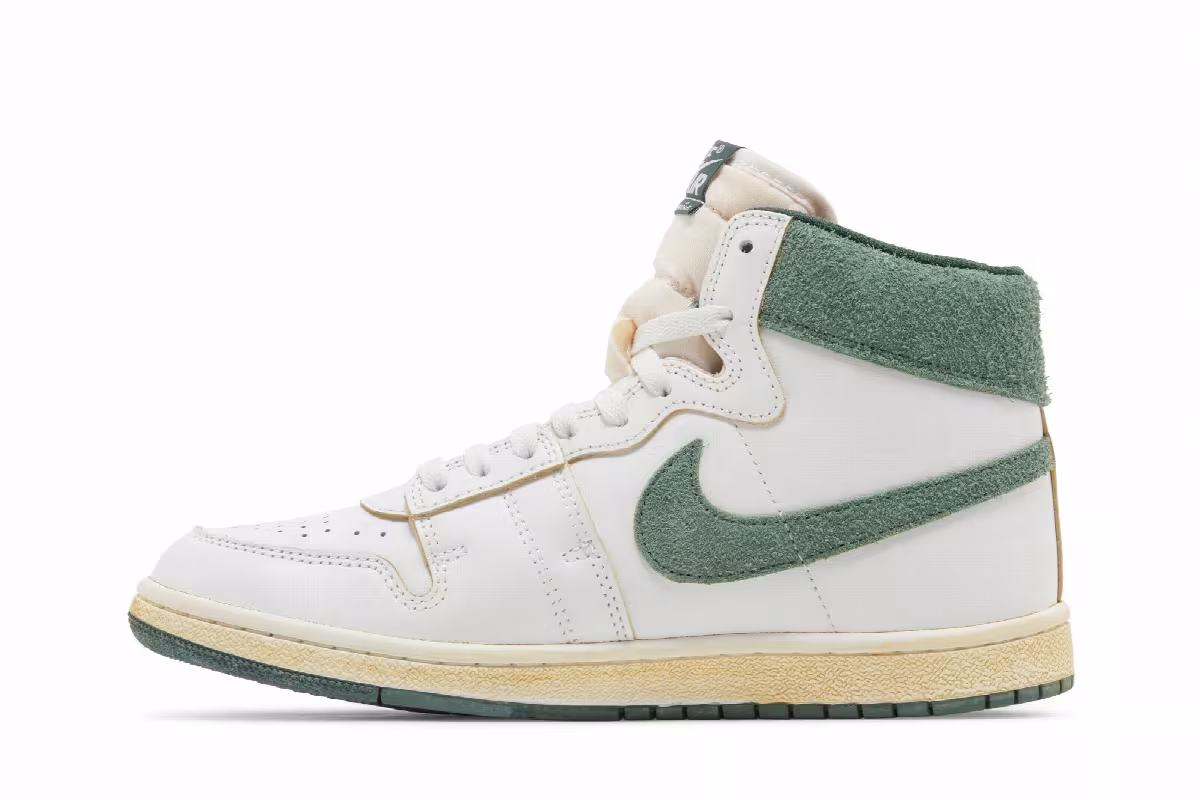 A Ma Maniére x Air Jordan Jordan Air Ship PE SP Green Stone, view 4