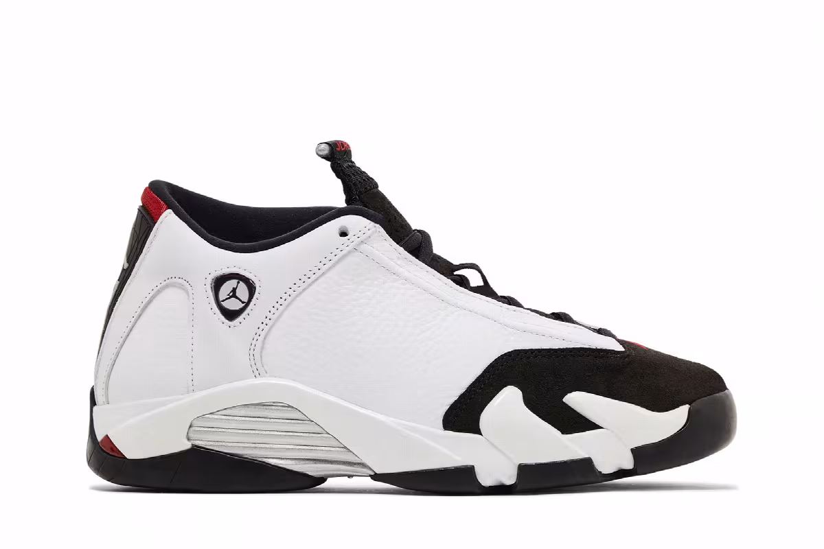 Air Jordan 14 GS Black Toe 2024, view 2