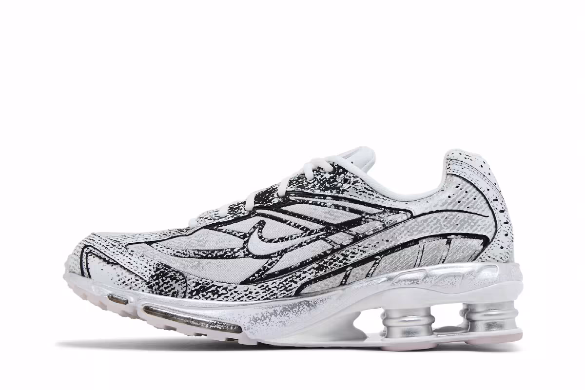 Nike Men's Shox Ride 2 Metallic Platinum, view 4