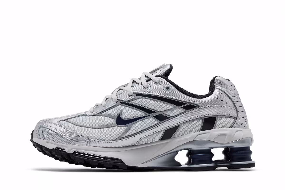 Nike Shox Ride 2 Photon Dust/Metallic Silver/Anthracite/Midnight Navy, view 4