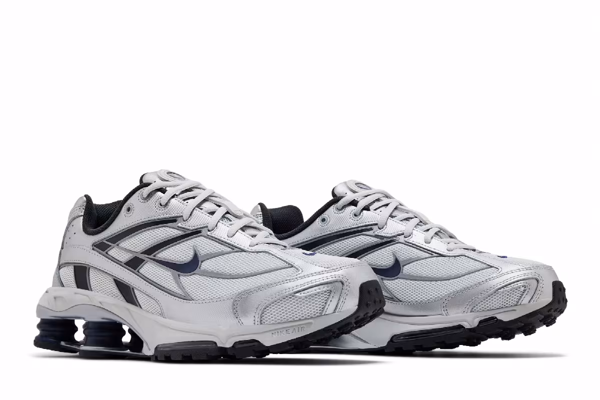 Nike Shox Ride 2 Photon Dust/Metallic Silver/Anthracite/Midnight Navy, view 9