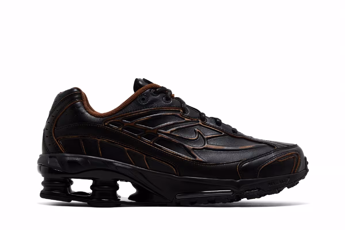 Nike Shox Ride 2 Premium Black Light British Tan, view 2