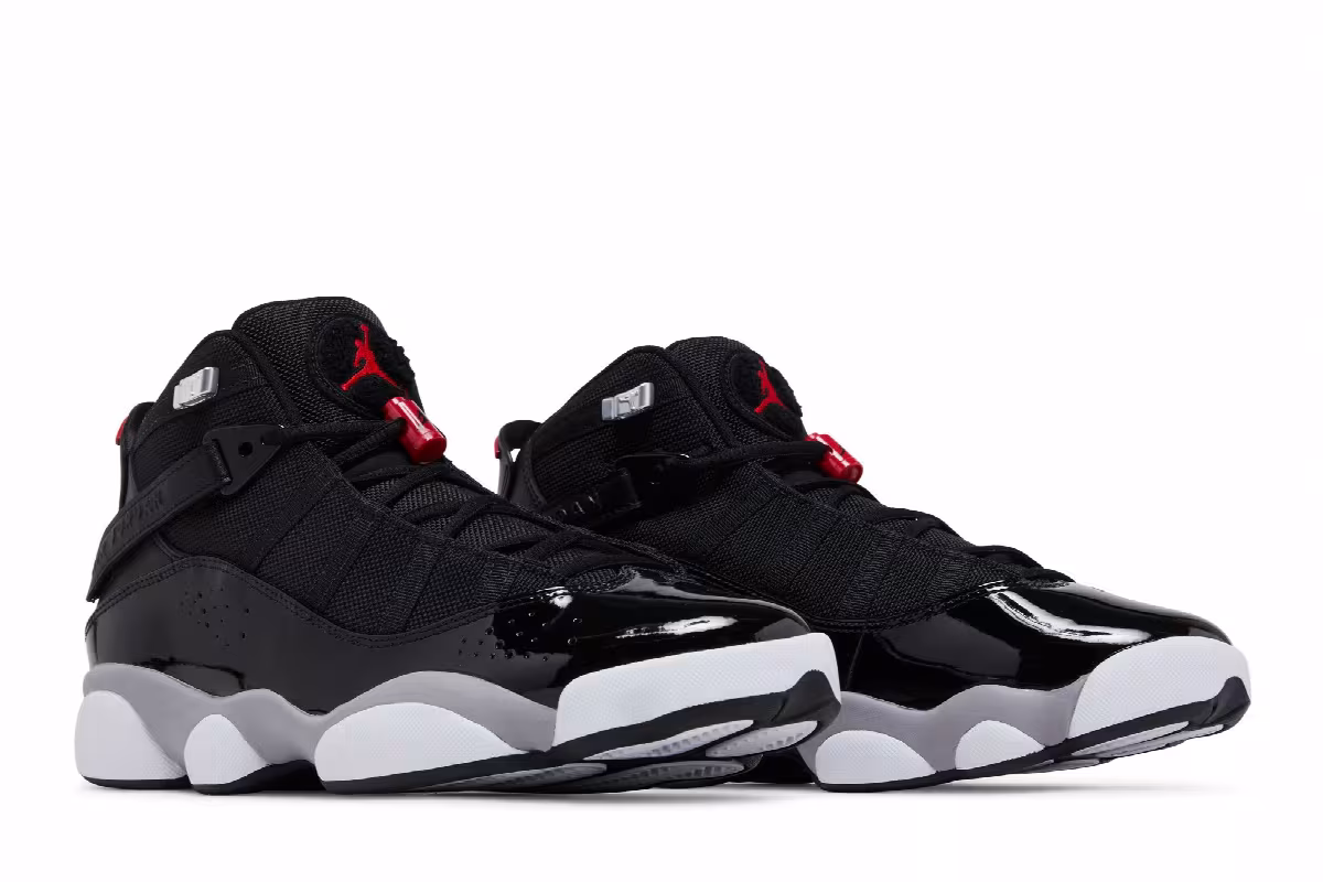 Air Jordan 6 Rings Black Cement, view 9