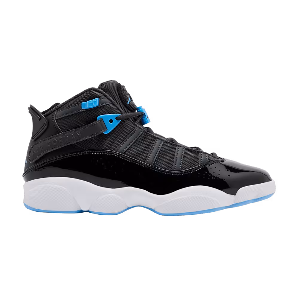 Air Jordan 6 Rings Black University Blue