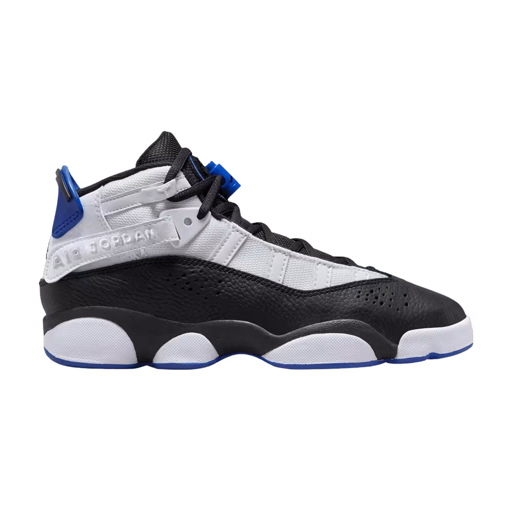 Air Jordan 6 Rings GS White Black Game Royal