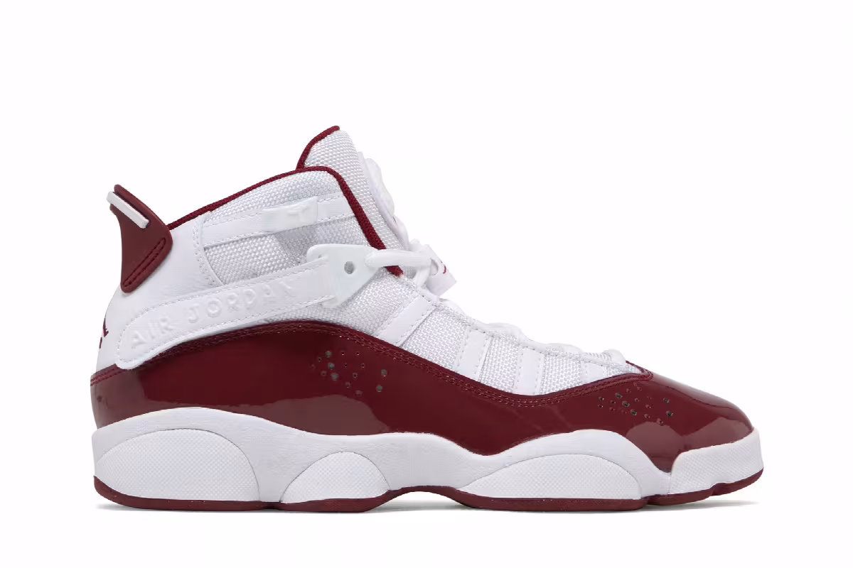 Air Jordan 6 Rings GS Team Red, view 2