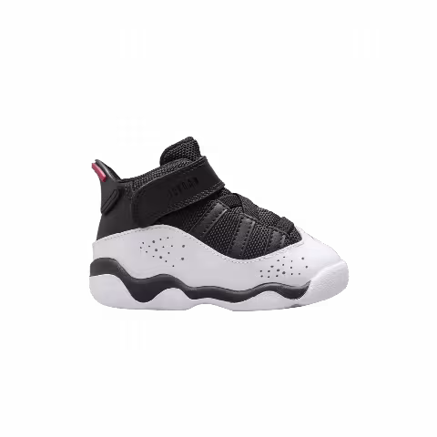 Air Jordan 6 Rings TD 'Black White Red'