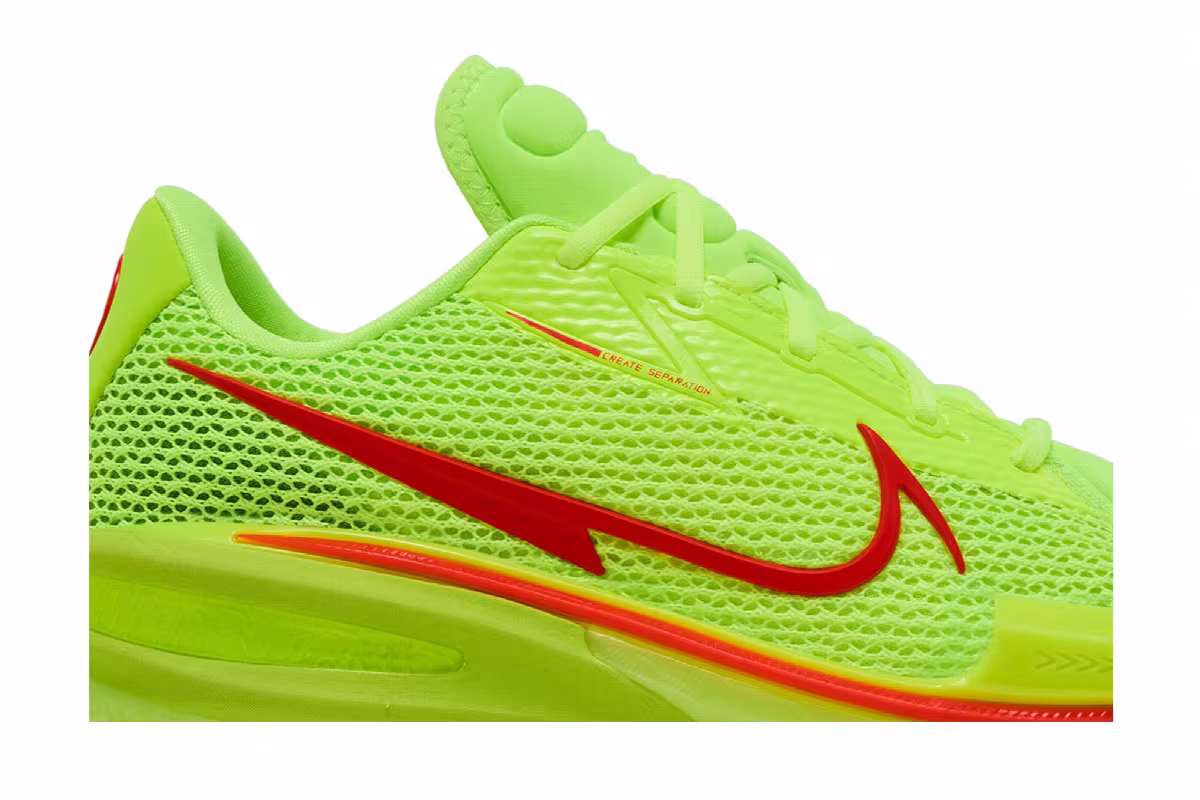 Nike Air Zoom GT Cut EYBL - Volt Bright Crimson, view 3