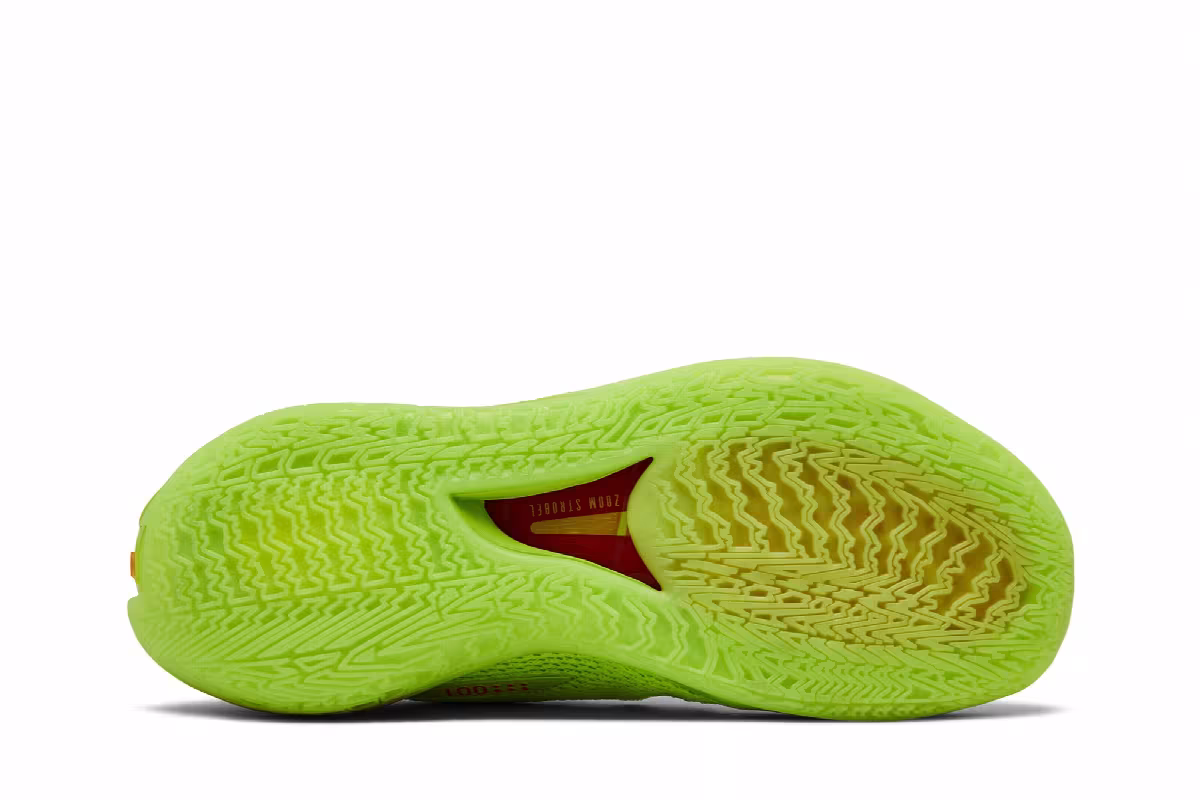 Nike Air Zoom GT Cut EYBL - Volt Bright Crimson, view 5