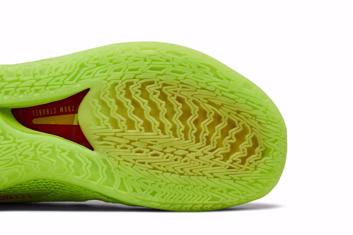 Nike Air Zoom GT Cut EYBL - Volt Bright Crimson, view 6