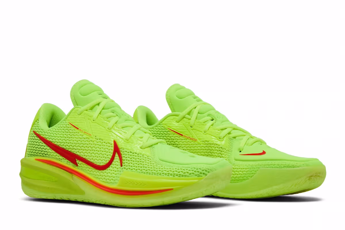 Nike Air Zoom GT Cut EYBL - Volt Bright Crimson, view 9