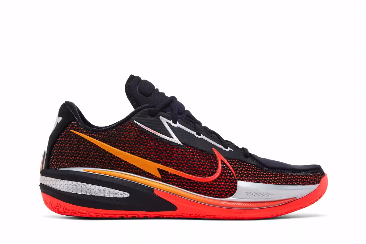 Nike Air Zoom GT Cut Black Bright Crimson, view 2