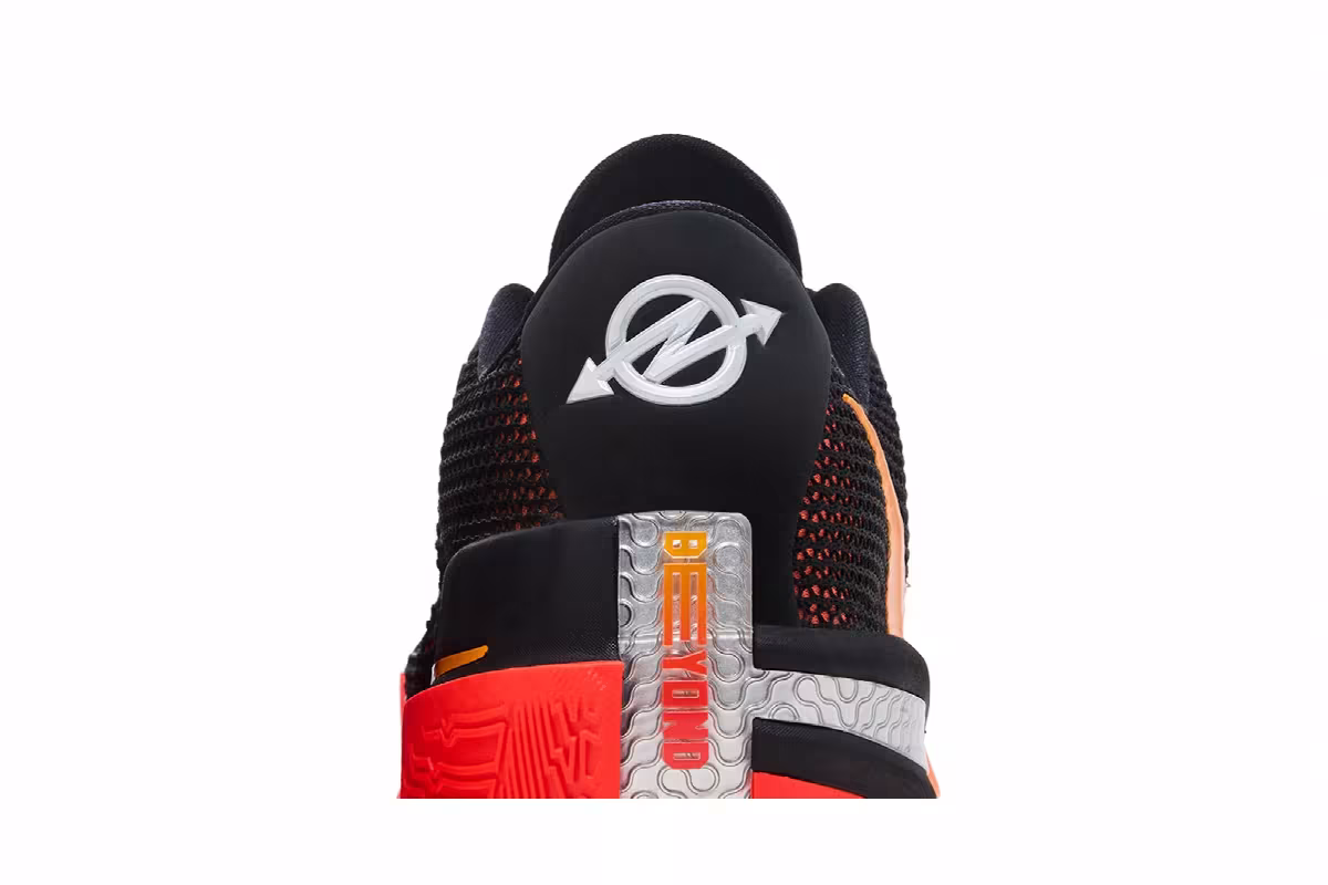 Nike Air Zoom GT Cut Black Bright Crimson, view 8