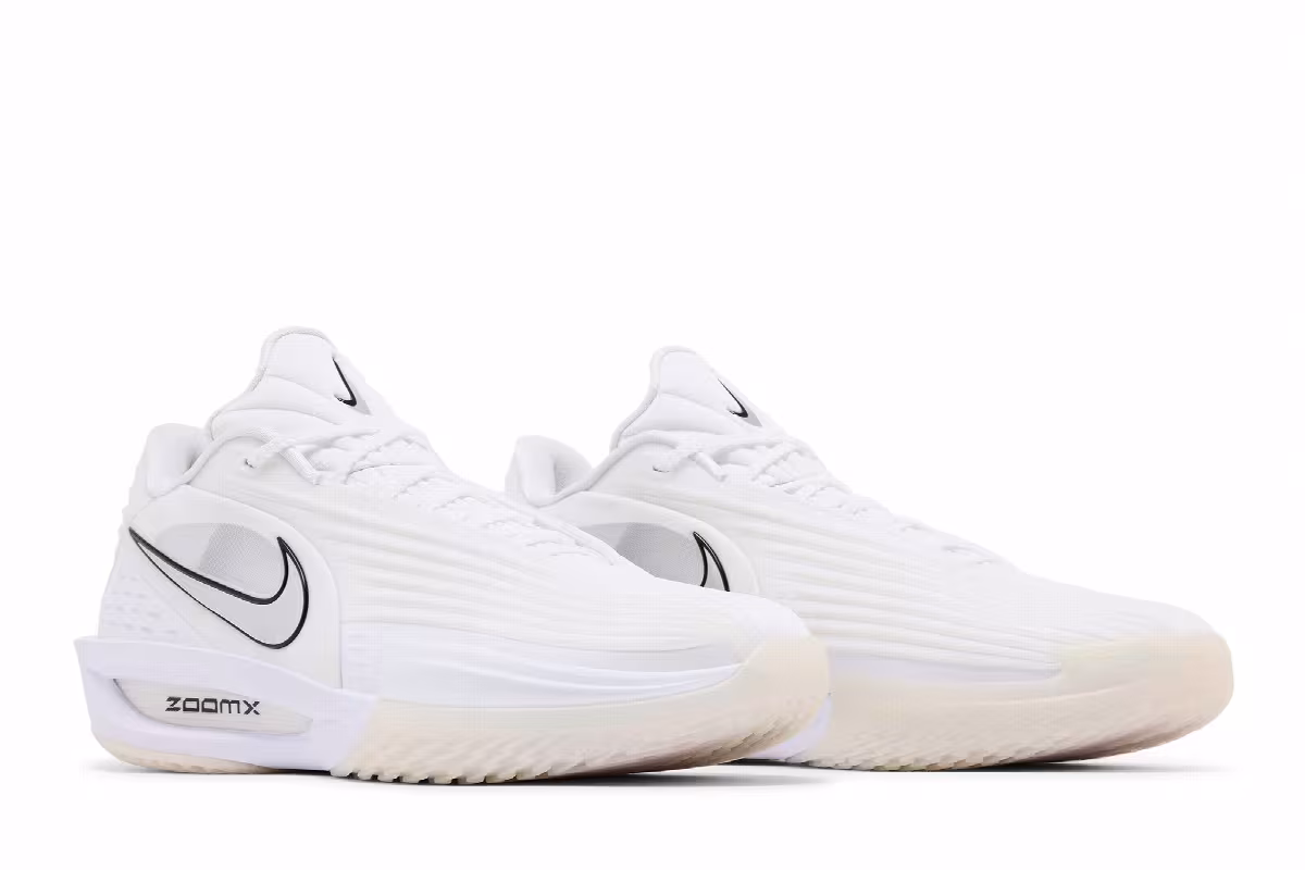Nike Air Zoom GT Cut 3 Turbo EP White Metallic Silver, view 9