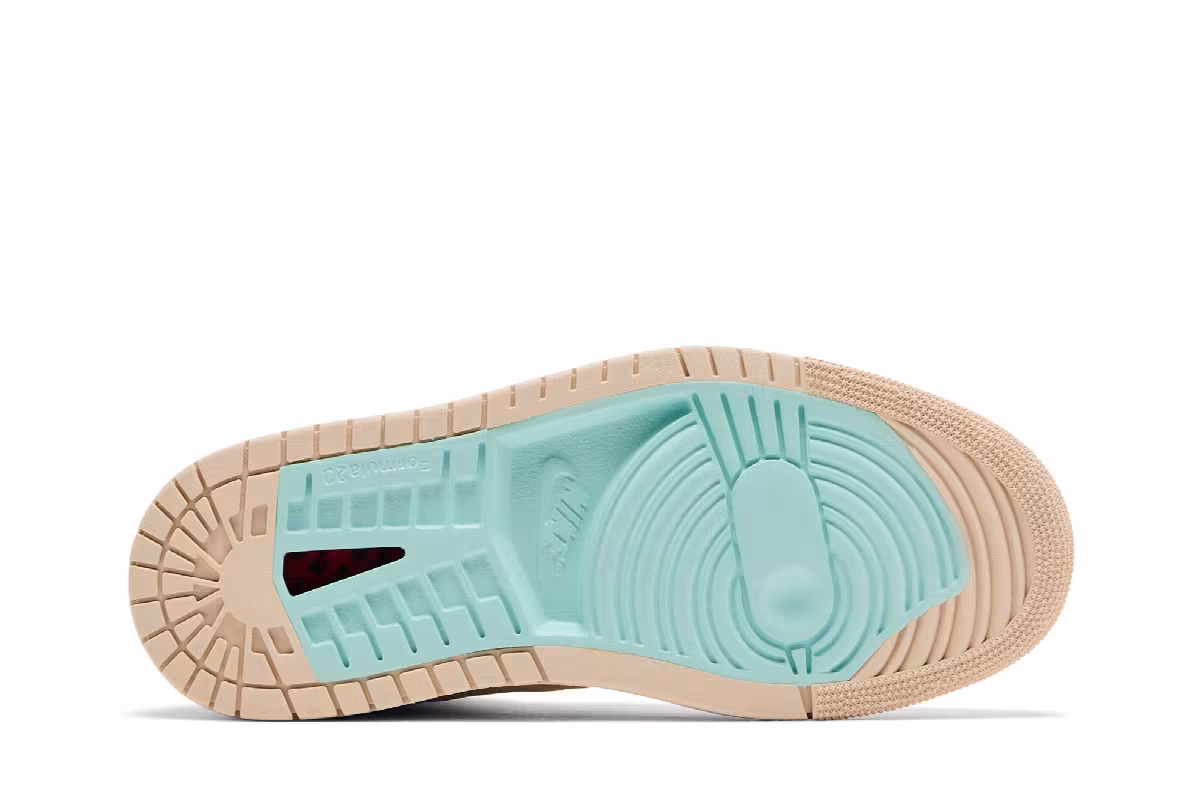 Women's Air Jordan 1 High Zoom Comfort 2 Coconut Milk Light Dew, view 5