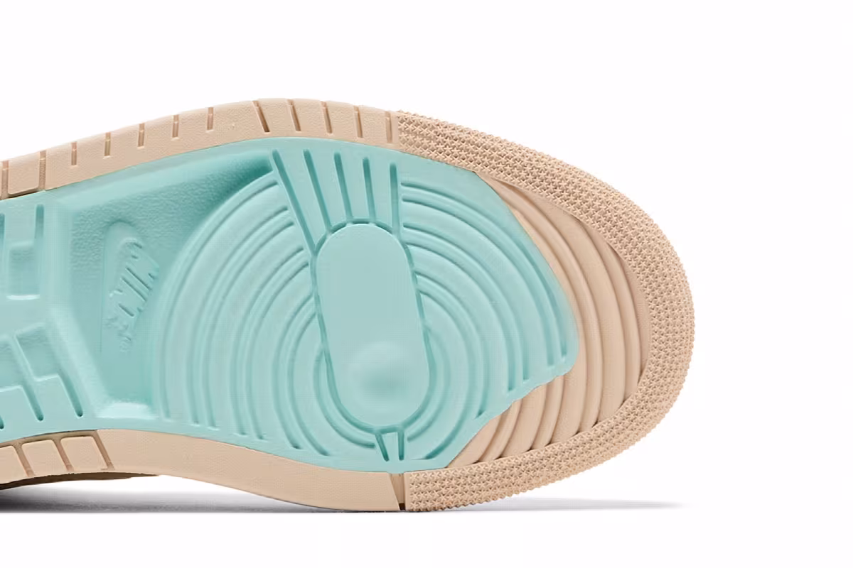 Women's Air Jordan 1 High Zoom Comfort 2 Coconut Milk Light Dew, view 6