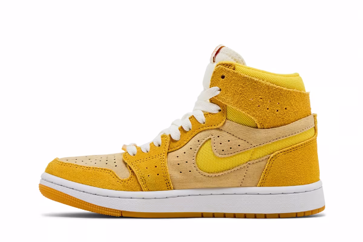 Women's Air Jordan 1 High Zoom Comfort 2 Yellow Ochre, view 4