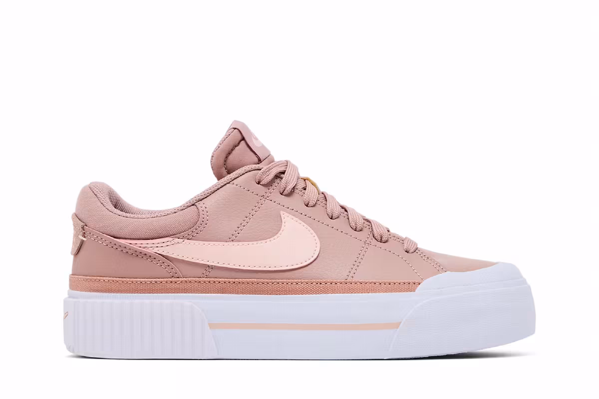 Nike Women's Court Legacy Lift Particle Pink, view 2