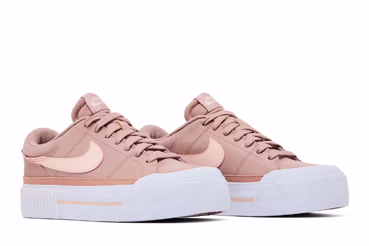 Nike Women's Court Legacy Lift Particle Pink, view 9