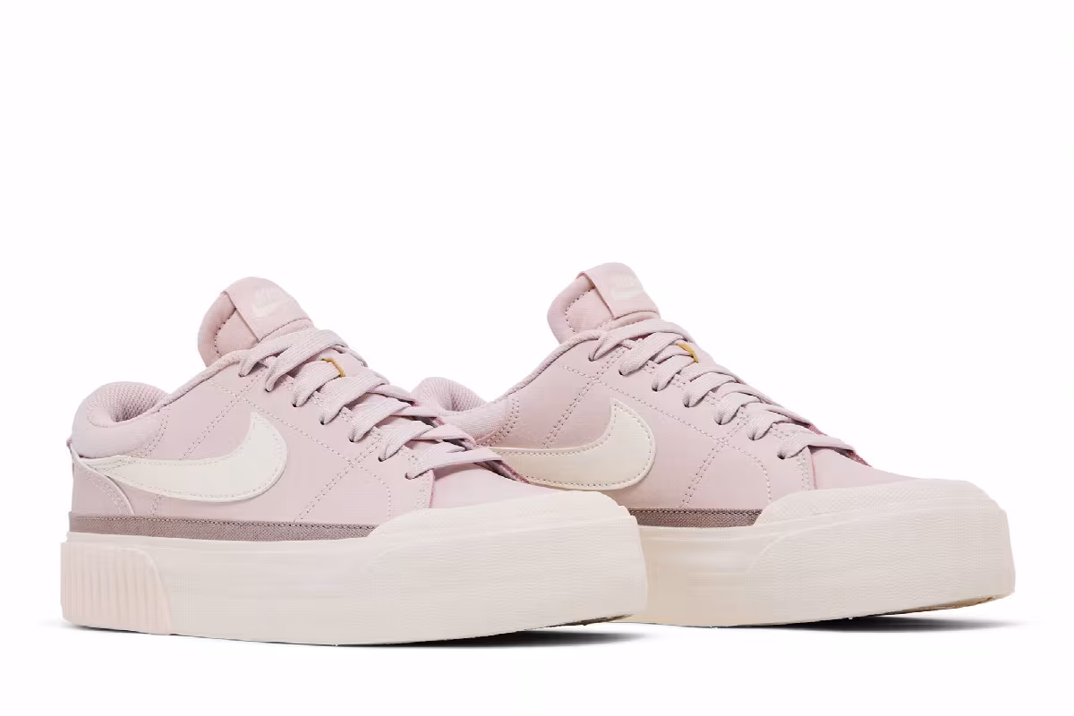 Nike Women's Court Legacy Lift Silt Red Malt, view 9