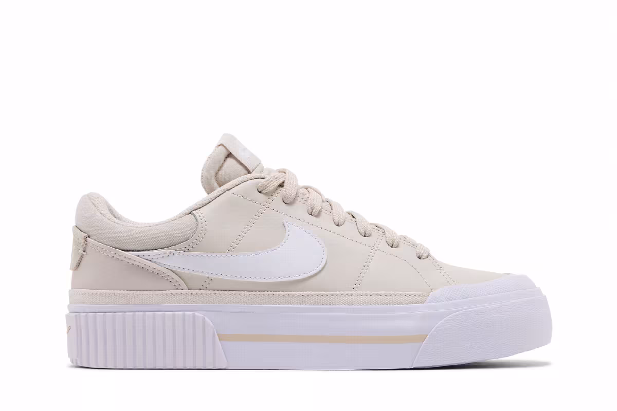 Nike Women's Court Legacy Lift Light Orewood Brown, view 2