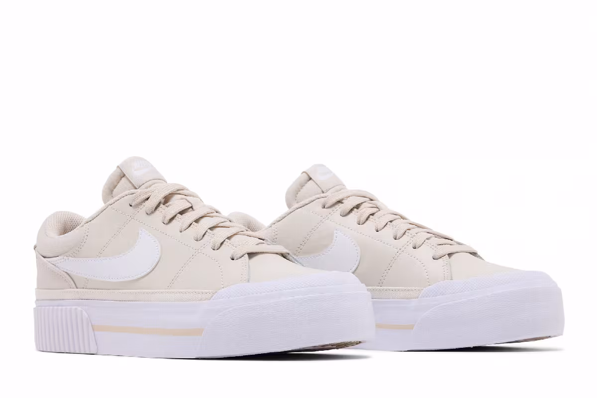 Nike Women's Court Legacy Lift Light Orewood Brown, view 9