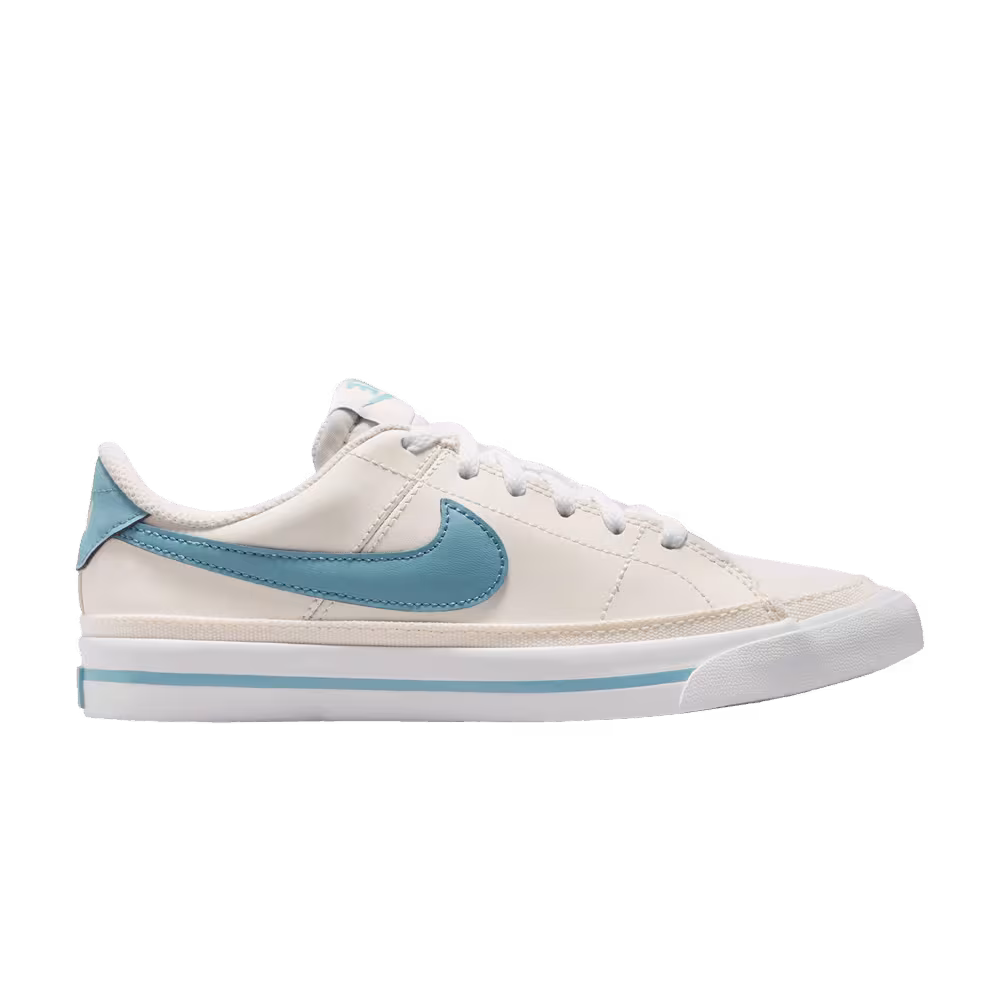 Nike Court Legacy GS White Denim Turquoise