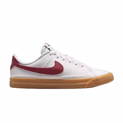 Nike Court Legacy GS 'White Team Red Gum'