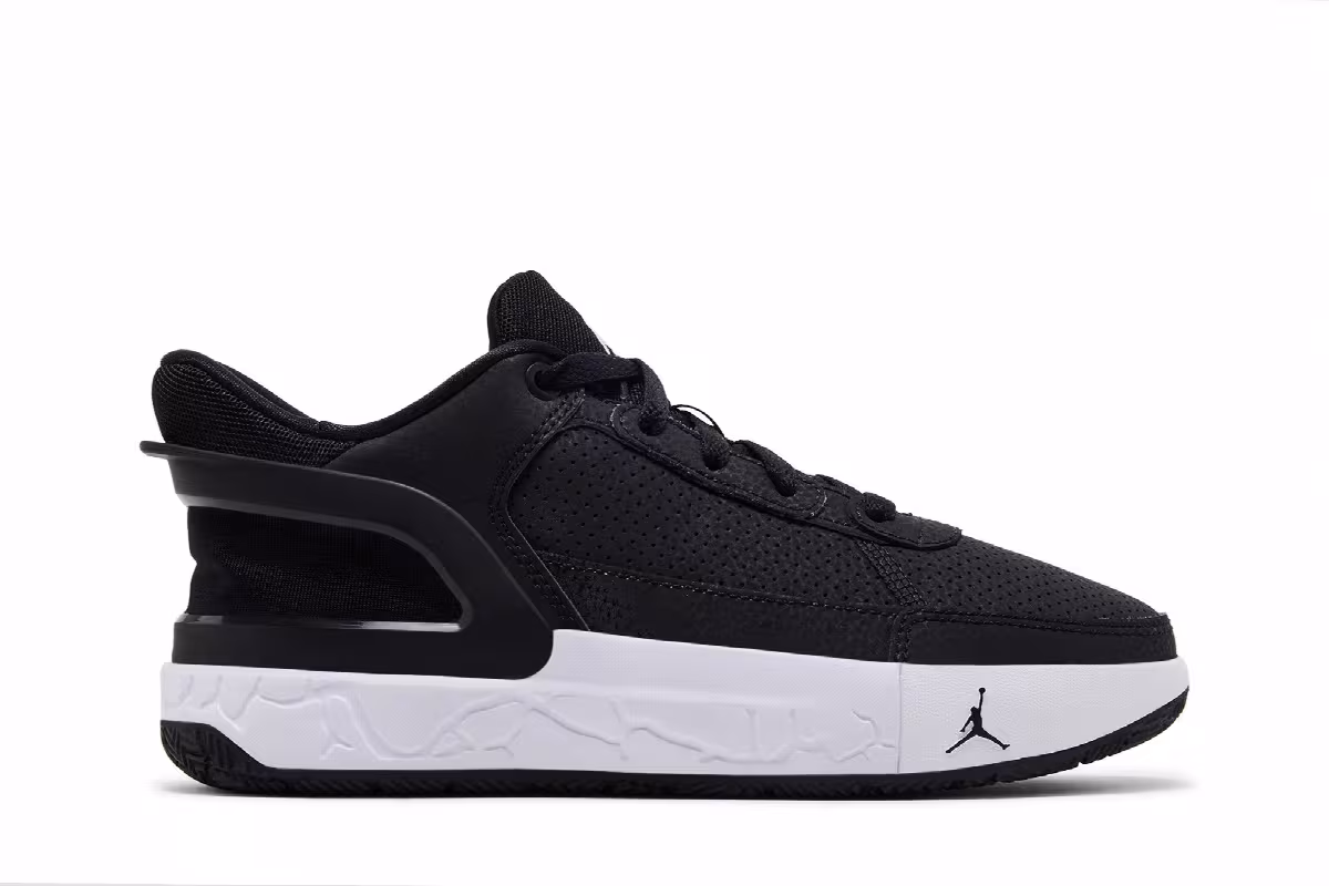 Air Jordan Day 1 EasyOn GS Black White, view 2