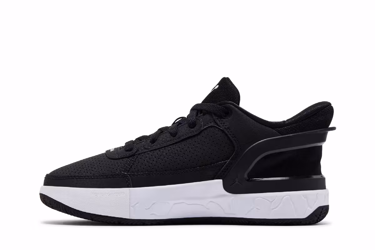 Air Jordan Day 1 EasyOn GS Black White, view 4