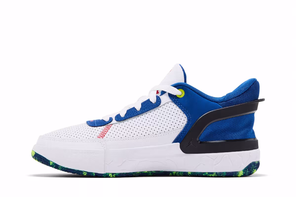 Air Jordan Day 1 EasyOn GS White Storm Blue, view 4