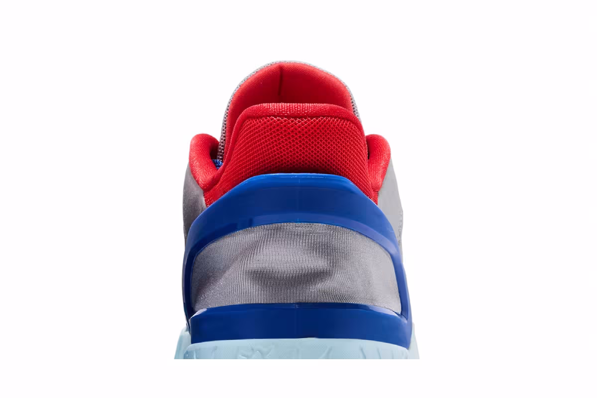Air Jordan DAY1 EO GS Metallic Silver/Light Crimson/Glacier Blue/Game Royal, view 8